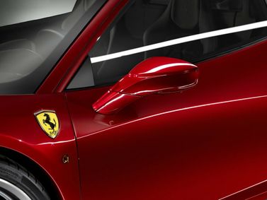 Ferrari 458, Купе — боковое зеркало