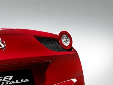 Ferrari 458, Купе — задний фонарь