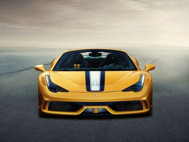 Ferrari 458, Родстер Speciale — вид спереди