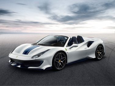 Ferrari 488, Родстер Pista Spider — вид спереди справа