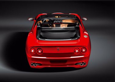 Ferrari 575M, Родстер Superamerica — вид сзади