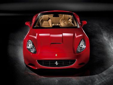 Ferrari California I, Кабриолет — вид спереди