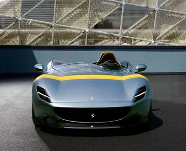 Ferrari Monza SP, Спидстер SP1 — вид спереди