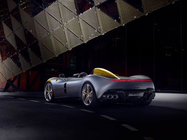 Ferrari Monza SP, Спидстер SP1 — вид сзади справа