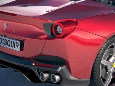 Ferrari Portofino I Рестайлинг (M), Кабриолет — задняя часть автомобиля крупным планом