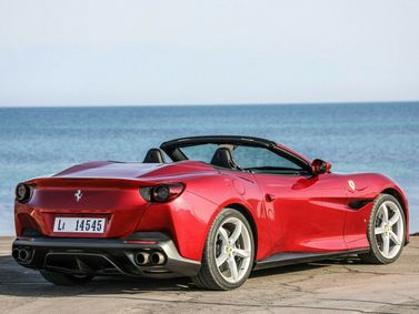 Ferrari Portofino I Рестайлинг (M), Кабриолет — вид сзади справа