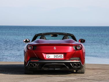 Ferrari Portofino I, Кабриолет — вид сзади