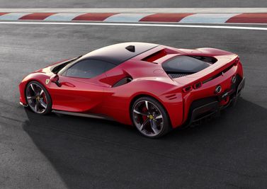 Ferrari SF90 Stradale I, Купе — вид сзади справа