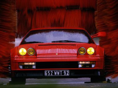 Ferrari Testarossa, Купе — вид спереди