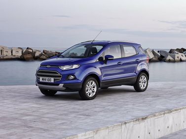 Ford EcoSport ثانياً، دفع رباعي 5 أبواب — منظر أمامي أيمن