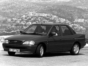 Ford Escort V Рестайлинг 1, Седан — вид спереди слева