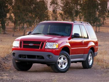 Ford Explorer فيس ليفت الثاني، دفع رباعي 3 أبواب Sport — منظر أمامي بزاوية ثلاثة أرباع