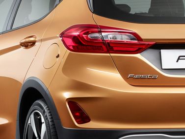 Ford Fiesta Mk7، هاتشباك 5 أبواب Active — الجزء الخلفي من السيارة عن قرب