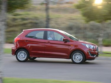 Ford Figo فيس ليفت الثاني، هاتشباك 5 أبواب — منظر من الجانب الأيمن