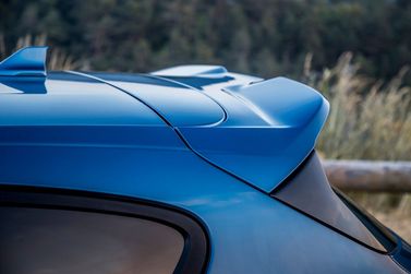 Ford Focus ST رابعاً، هاتشباك 5 أبواب — الجزء الخلفي من السيارة عن قرب