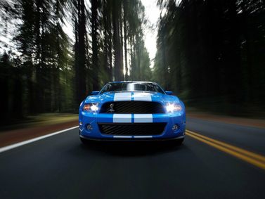 Ford Mustang V Рестайлинг, Купе — вид спереди