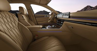 Genesis G80 II Рестайлинг, Седан — передние сиденья