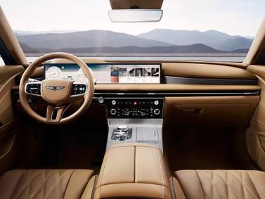 Genesis G80 II Рестайлинг, Седан — передняя панель