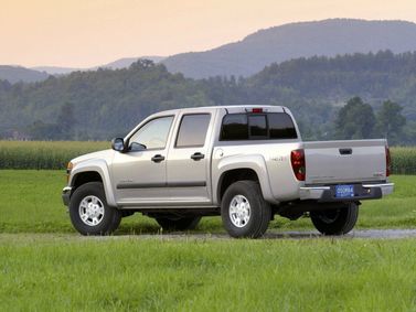 GMC Canyon I، بيك أب بكابينة مزدوجة — منظر خلفي أيسر