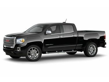 GMC Canyon II Рестайлинг, Пикап двойная кабина Long — вид спереди в три четверти