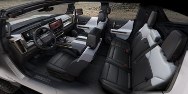 GMC Hummer EV، بيك أب بكابينة مزدوجة — منظر عام للمقصورة