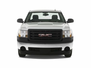 GMC Sierra II (GMT900)، بيك أب بكابينة مفردة — منظر أمامي