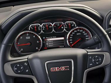 GMC Sierra III (K2XX), Пикап одинарная кабина — панель приборов