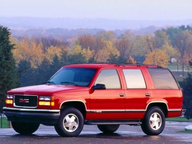 GMC Yukon I (GMT400)، دفع رباعي 5 أبواب — منظر أمامي أيسر