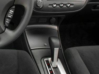Honda Civic VII, Купе — центральная консоль