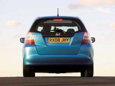Honda Jazz II, Хэтчбек 5 дв. — вид сзади