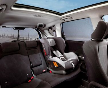 Honda Jazz II, Хэтчбек 5 дв. — задние сиденья