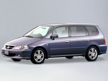 Honda Odyssey II Рестайлинг, Компактвэн — вид спереди в три четверти