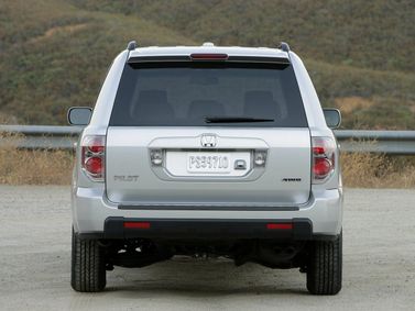 Honda Pilot I Рестайлинг, Внедорожник 5 дв. — вид сзади