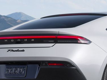 Honda Prelude VI, Купе — задняя часть автомобиля крупным планом