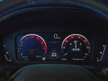 Honda Prelude VI, Купе — панель приборов