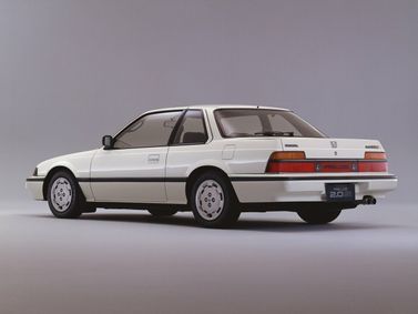 Honda Prelude II, Купе — вид сзади слева