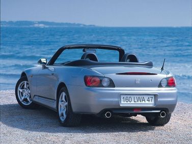 Honda S2000 I (AP1), Кабриолет — вид сзади справа