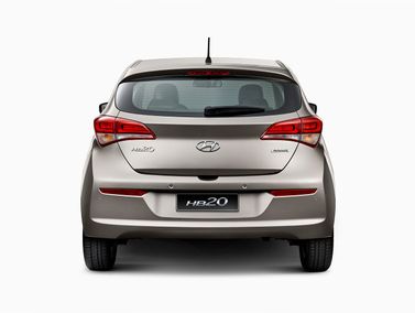 Hyundai HB20 I Рестайлинг, Хэтчбек 5 дв. — вид сзади