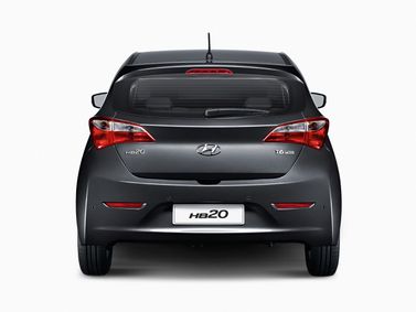 Hyundai HB20 I, Хэтчбек 5 дв. — вид сзади
