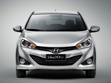 Hyundai HB20 I, Седан — вид спереди