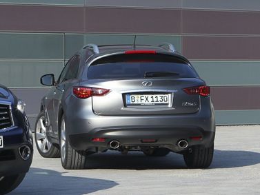 Infiniti FX فيس ليفت II (S51) II (S51)، دفع رباعي 5 أبواب — منظر خلفي أيسر