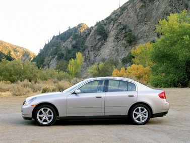 Infiniti G III, Седан — вид слева
