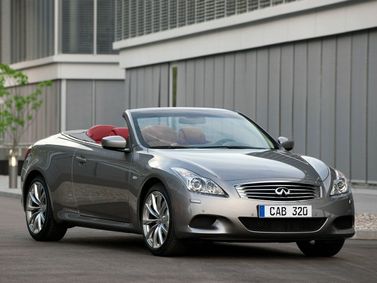Infiniti G IV, Кабриолет — вид спереди справа