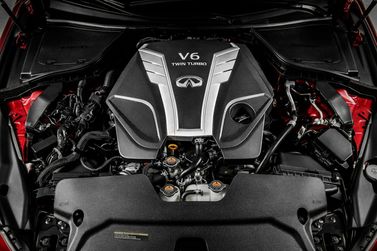 Infiniti Q60 ثانياً، كوبيه — حجرة المحرك