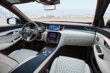 Infiniti QX50 ثانياً، دفع رباعي 5 أبواب — لوحة القيادة