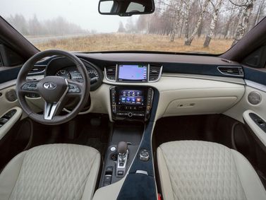 Infiniti QX50 ثانياً، دفع رباعي 5 أبواب — لوحة القيادة