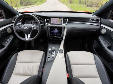 Infiniti QX55، دفع رباعي 5 أبواب — لوحة القيادة