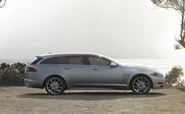 Jaguar XF I Рестайлинг, Универсал 5 дв. — вид справа