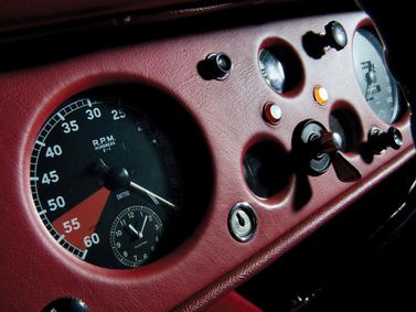 Jaguar XK XK140, Родстер — панель приборов