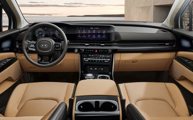 Kia Carnival رابعاً، ميني فان — لوحة القيادة